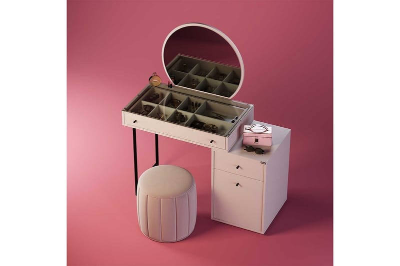 Sminkbord Dralen Mink - Multifärgad - Möbler - Bord & matgrupper - Sminkbord & toalettbord