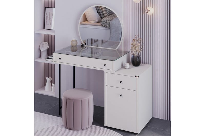 Sminkbord Dralen Mink - Multifärgad - Möbler - Bord & matgrupper - Sminkbord & toalettbord