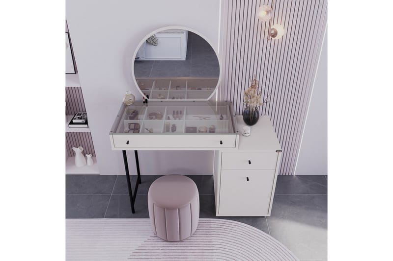 Sminkbord Dralen Mink - Multifärgad - Möbler - Bord & matgrupper - Sminkbord & toalettbord