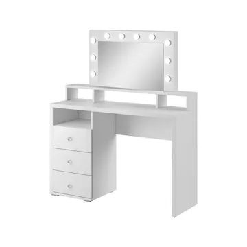 Sminkbord med spegel Diva med 3 Lådor - Möbler - Bord & matgrupper - Sminkbord & toalettbord
