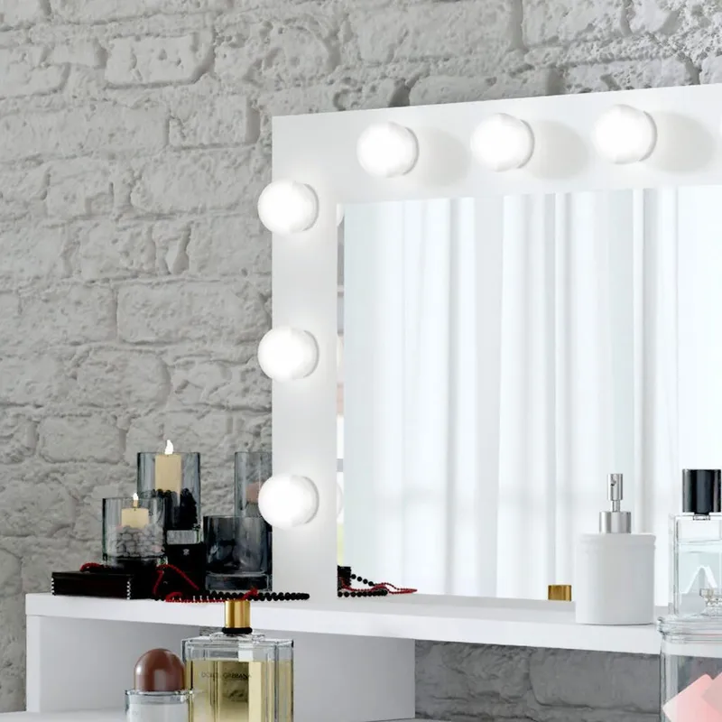 Sminkbord med spegel Diva med 3 Lådor - Möbler - Bord & matgrupper - Sminkbord & toalettbord