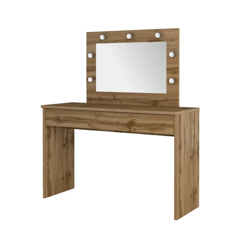 Sminkbord med spegel Eva 1 låda - Wotan Ek - Möbler - Bord & matgrupper - Sminkbord & toalettbord