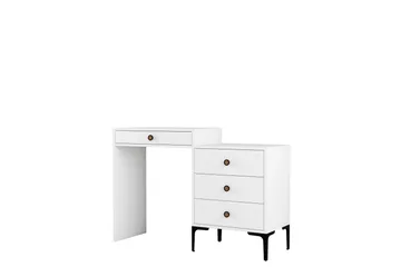 Ameias Sminkbord 124x84,7 cm Vit