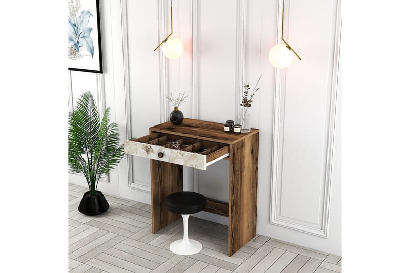 Ameias Sminkbord 70 cm - Marmor - Möbler - Bord & matgrupper - Sminkbord & toalettbord