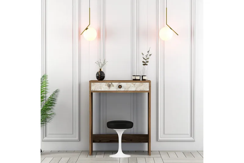 Ameias Sminkbord 70 cm - Marmor - Möbler - Bord & matgrupper - Sminkbord & toalettbord