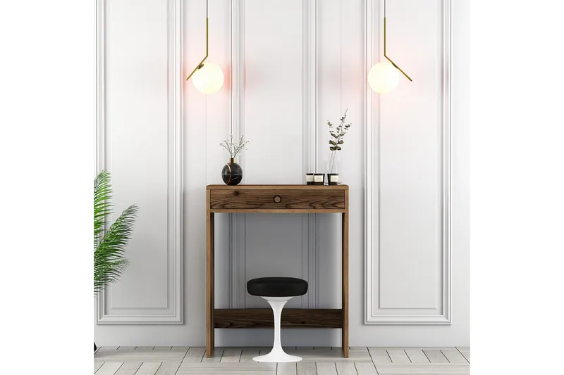 Ameias Sminkbord 70 cm - Valnöt - Möbler - Bord & matgrupper - Sminkbord & toalettbord