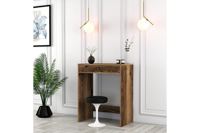 Ameias Sminkbord 70 cm - Valnöt - Möbler - Bord & matgrupper - Sminkbord & toalettbord