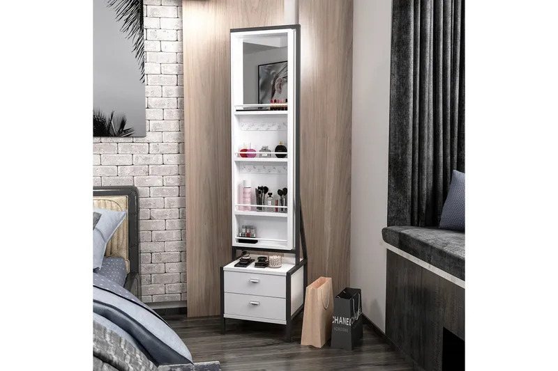 Challur Sminkbord 41 cm - Vit - Möbler - Bord & matgrupper - Sminkbord & toalettbord