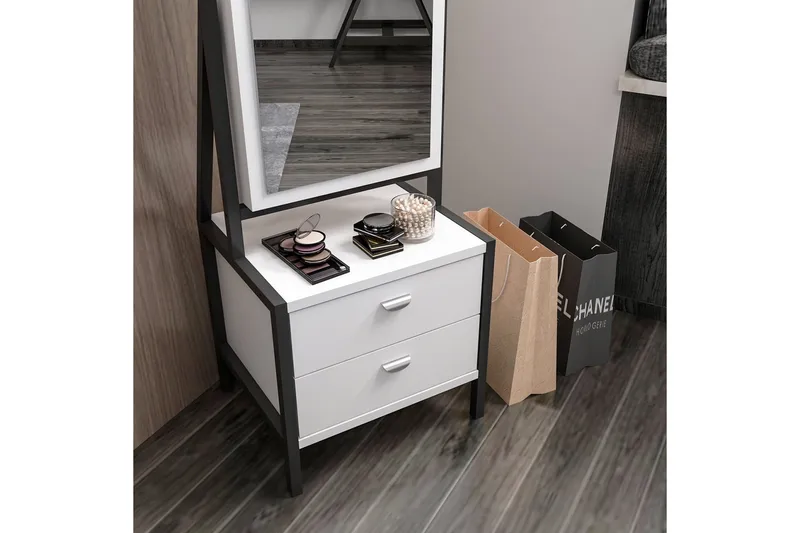 Challur Sminkbord 41 cm - Vit - Möbler - Bord & matgrupper - Sminkbord & toalettbord