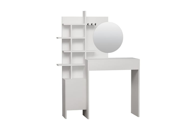 Decorta Sminkbord - Vit - Sminkbord & toalettbord - Sminkbord med spegel