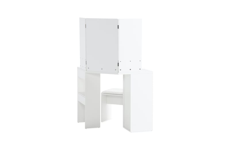 Hakebo Sminkbord 114 cm - Vit - Sminkbord med spegel - Sminkbord & toalettbord