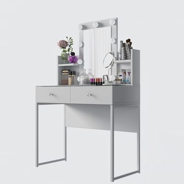 Keldan Sminkbord 90x136,8x40 cm - Vit - Möbler - Bord & matgrupper - Sminkbord & toalettbord