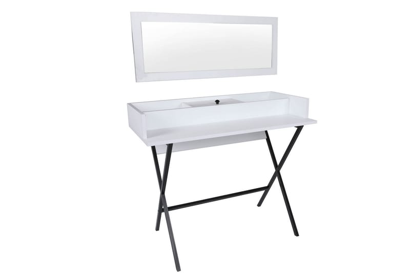 Lenila Sminkbord 100 cm - Vit - Möbler - Bord & matgrupper - Sminkbord & toalettbord