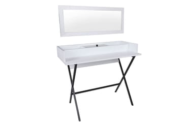 Lenila Sminkbord 100 cm - Vit - Möbler - Bord & matgrupper - Sminkbord & toalettbord