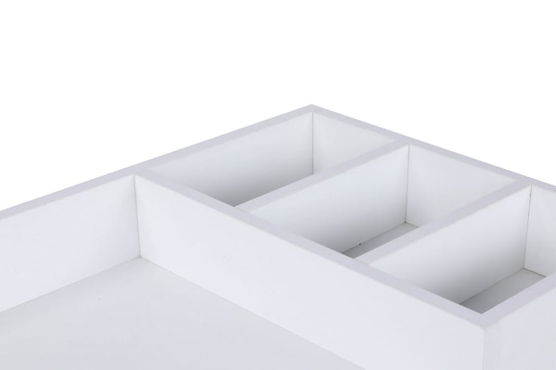 Levents Sminkbord 100 cm - Vit/Svart - Möbler - Bord & matgrupper - Sminkbord & toalettbord