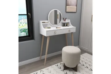 Mamt Sminkbord 90 cm - Vit - Möbler - Bord & matgrupper - Sminkbord & toalettbord