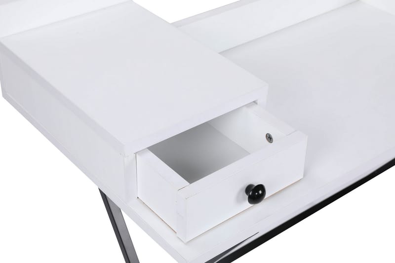 Middenmeer Sminkbord 100 cm - Vit/Svart - Möbler - Bord & matgrupper - Sminkbord & toalettbord