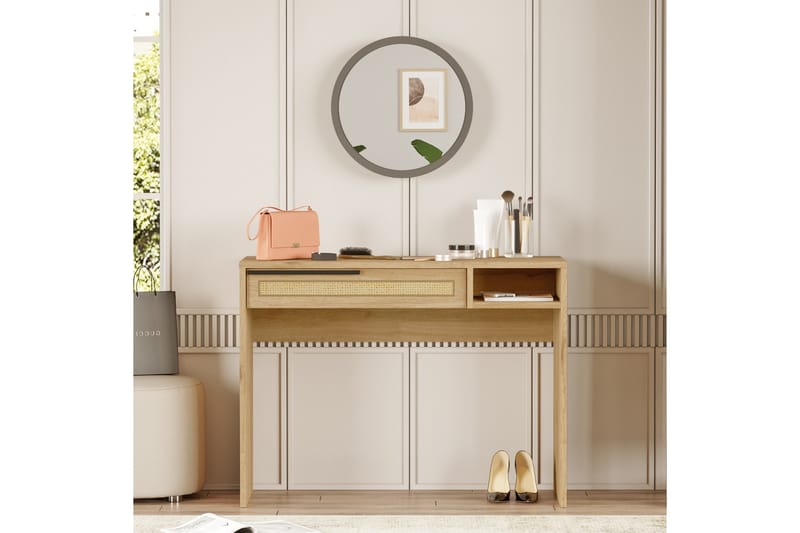 Naho Sminkbord 100 cm - Ek - Möbler - Bord & matgrupper - Sminkbord & toalettbord