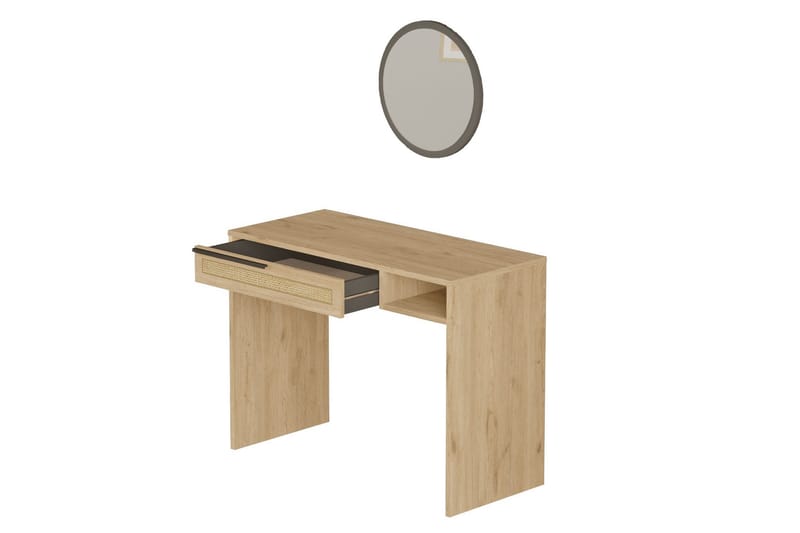 Naho Sminkbord 100 cm - Ek - Möbler - Bord & matgrupper - Sminkbord & toalettbord
