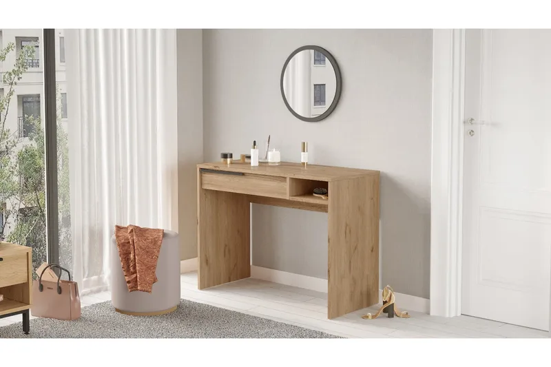 Naho Sminkbord 100 cm, Valnöt