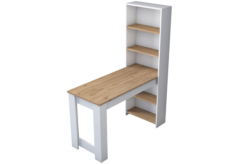 Patwal Sminkbord 120 cm - Valnöt/Vit - Möbler - Bord & matgrupper - Sminkbord & toalettbord