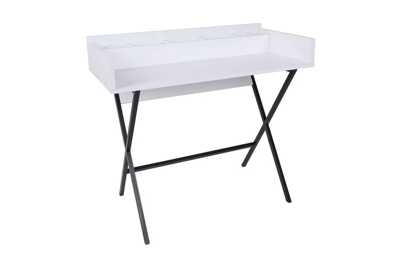 Pyke Sminkbord 100 cm - Vit/Svart - Möbler - Bord & matgrupper - Sminkbord & toalettbord