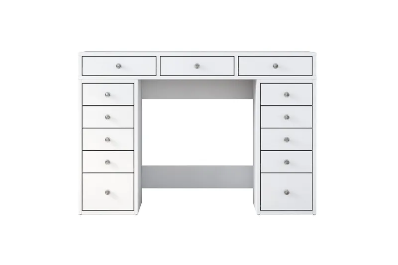 Ramender Sminkbord 120 cm - Vit - Möbler - Bord & matgrupper - Sminkbord & toalettbord