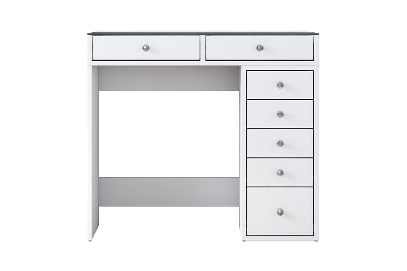 Ramender Sminkbord 90 cm - Glasskiva - Möbler - Bord & matgrupper - Sminkbord & toalettbord