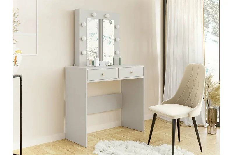 Scotsdale Sminkbord 80x40 cm - Cashmere - Möbler - Bord & matgrupper - Sminkbord & toalettbord