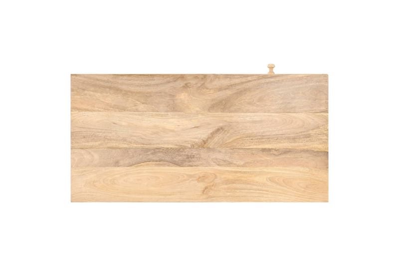 Sminkbord 100x50x76 cm massivt mangoträ - Brun - Möbler - Bord & matgrupper - Sminkbord & toalettbord