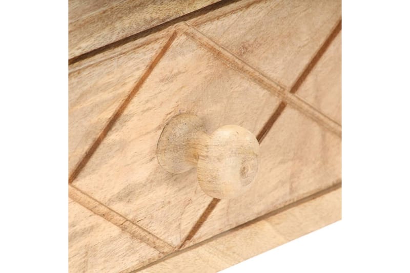 Sminkbord 100x50x76 cm massivt mangoträ - Brun - Möbler - Bord & matgrupper - Sminkbord & toalettbord
