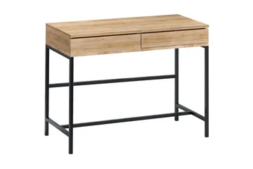 Sminkbord 45x100 cm - Natur/Svart - Möbler - Bord & matgrupper - Sminkbord & toalettbord