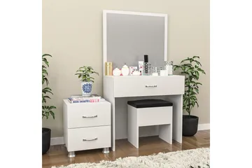 Sminkbord 93x139 cm - Vit - Möbler - Bord & matgrupper - Sminkbord & toalettbord
