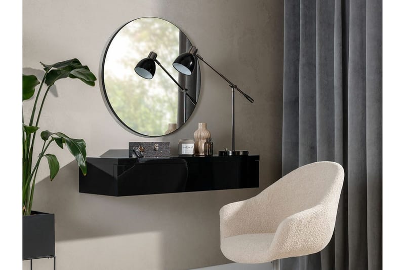 Staffin Sminkbord 100x38 cm - Svart - Möbler - Bord & matgrupper - Sminkbord & toalettbord