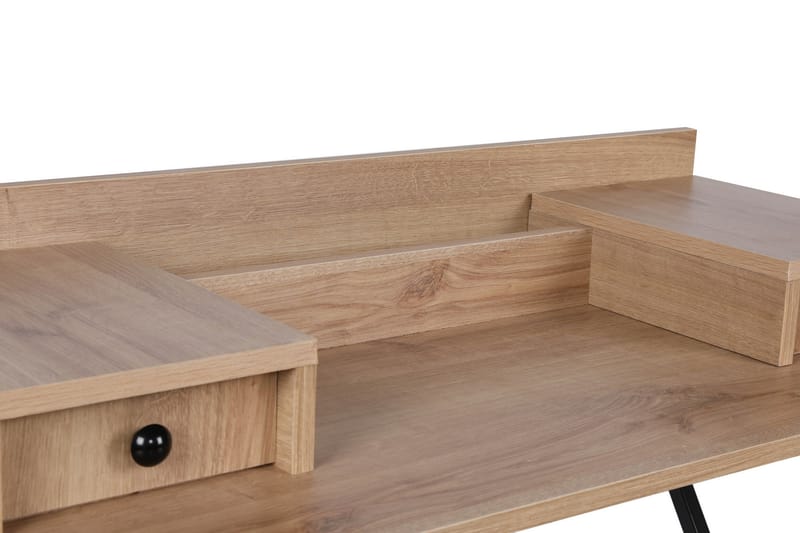 Stedum Sminkbord 100 cm - Natur/Svart - Möbler - Bord & matgrupper - Sminkbord & toalettbord