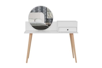 Straat Sminkbord 120x96 cm Vit - Hanah Home - Möbler - Bord & matgrupper - Sminkbord & toalettbord