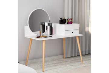 Straat Sminkbord 120x96 cm Vit - Hanah Home - Möbler - Bord & matgrupper - Sminkbord & toalettbord