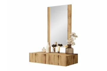 Strontian Sminkbord 80x42 cm Scandinavian Choice Brown - Möbler - Bord & matgrupper - Sminkbord & toalettbord