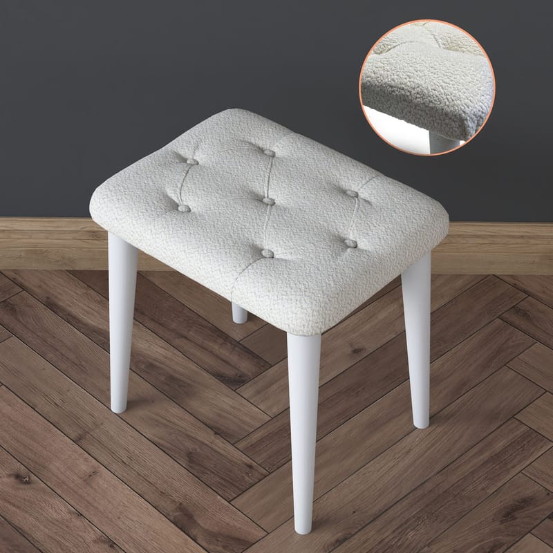 Tavren Sminkbord 90x141,8x40 cm - Vit - Möbler - Bord & matgrupper - Sminkbord & toalettbord