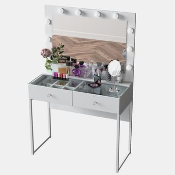 Tavren Sminkbord 90x141,8x40 cm - Vit - Möbler - Bord & matgrupper - Sminkbord & toalettbord