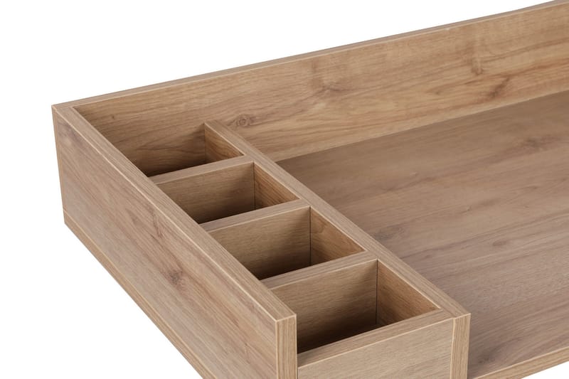 Timiza Sminkbord 100 cm - Valnöt/Svart - Möbler - Bord & matgrupper - Sminkbord & toalettbord