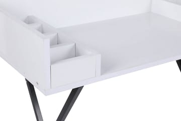 Timiza Sminkbord 100 cm - Vit/Svart - Möbler - Bord & matgrupper - Sminkbord & toalettbord