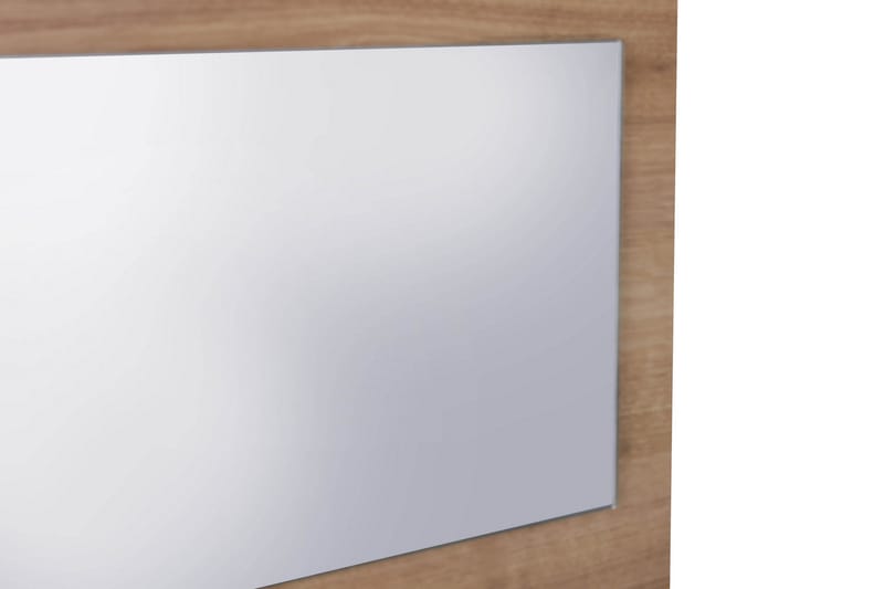 Winkels Sminkbord 100 cm - Natur/Svart - Sminkbord & toalettbord - Sminkbord med spegel