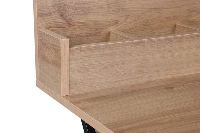 Winkels Sminkbord 100 cm - Natur/Svart - Möbler - Bord & matgrupper - Sminkbord & toalettbord - Sminkbord med spegel