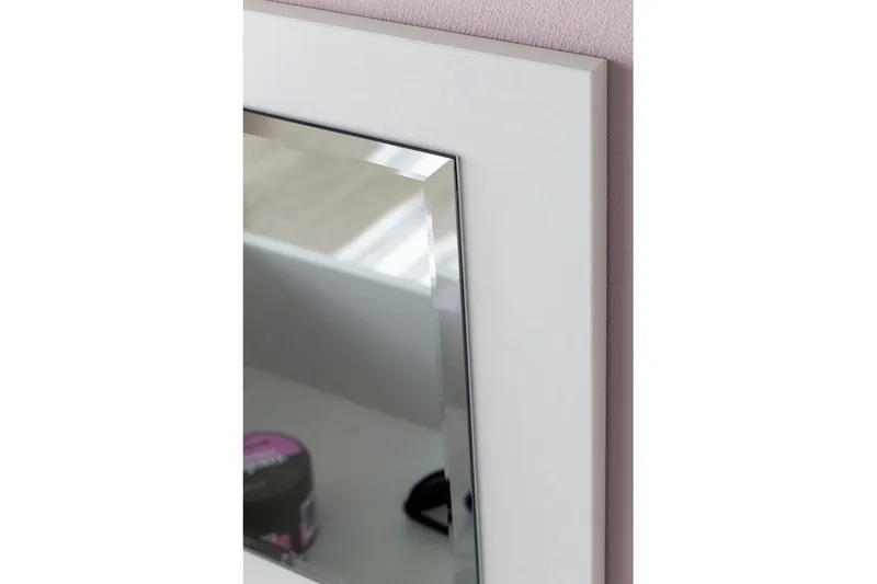 Sminkbord Wohnling Förvaringsutrymme för Osmetic White med spegelpall klassiskt modern - Möbler - Bord & matgrupper - Sminkbord & toalettbord