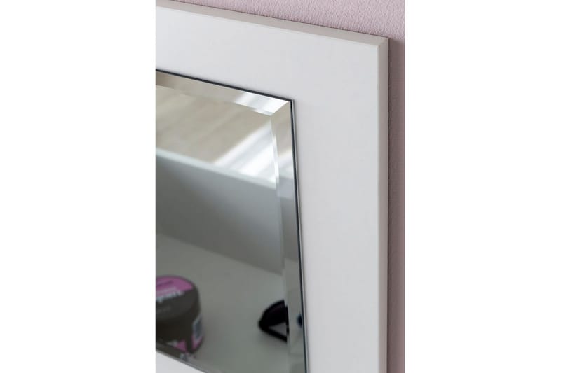 Sminkbord Wohnling Förvaringsutrymme för Osmetic White med spegelpall klassiskt modern - Möbler - Bord & matgrupper - Sminkbord & toalettbord - Sminkbord med spegel