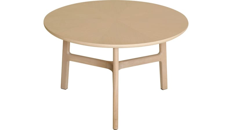 Soffbord Älvros 65 cm - Brunlackad och vitpigmenterad ek - Möbler - Bord & matgrupper - Soffbord