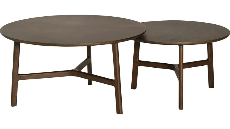 Soffbord Älvros 85 cm - Brunlackad ek - Möbler - Bord & matgrupper - Soffbord