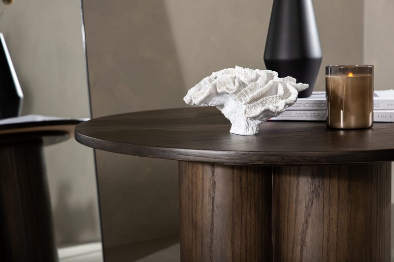 Soffbord Ø80 cm mocka - Olivia - Mocka - Möbler - Bord & matgrupper - Soffbord