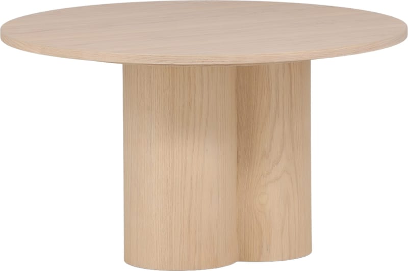 Soffbord Ø80 cm whitewash - Olivia - Whitewash - Möbler - Bord & matgrupper - Soffbord